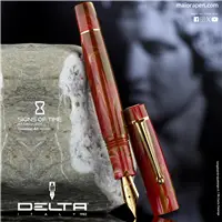 Delta Signs of Time ART EDITION Barocco Fountain Pen - Stilografica