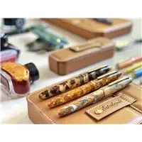 Esterbrook British Tan Pen Nook for 1 pen - portapenne 1 posto