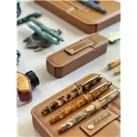 Esterbrook British Tan Pen Nook for 1 pen - portapenne 1 posto