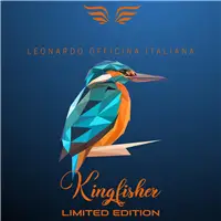 Leonardo Poliedrica Kingfisher RGT Fountain Pen - Stilografica