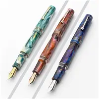 Leonardo Momento Zero Grande 2.0 GALATTICA Universe GT 14k Gold nib Fountain Pen - Stilografica