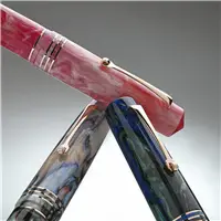 LEONARDO MZG 2.0 Dahlia Eveline RGT Steel nib Fountain Pen - Stilografica