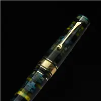 Leonardo Mosaico Anemone GT Steel Nib - Fountain Pen - Stilografica
