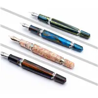 Leonardo Momento Zero Grande 2.0 Baobab 14k Gold nib -Fountain Pen - Stilografica