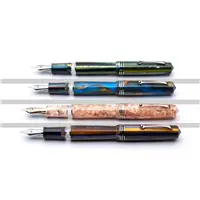 Leonardo Momento Zero Grande 2.0 Baobab 14k Gold nib -Fountain Pen - Stilografica