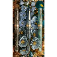 Leonardo MZG 2.0 The Power of Flowers 2026 COSMOS #8 Gold nib Fountain Pen - Stilografica