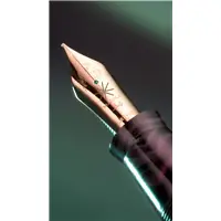 Maiora Everest Boreale Mega Piston Fountain Pen - Stilografica