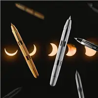 Nahvalur ECLIPSE Electrum Fountain Pen - Stilografica