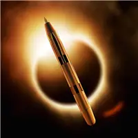 Nahvalur ECLIPSE Electrum Fountain Pen - Stilografica