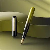 IKKAKU by Nahvalur: Gradient Urushi Zhu-Dan (Cinnabar Red) Fountain Pen - Stilografica