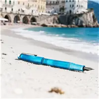 Nahvalur Explorer Amalfi Coast Black Trim Fountain Pen - Stilografica