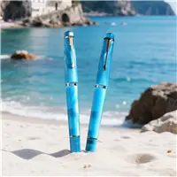 Nahvalur Explorer Amalfi Coast Black Trim Fountain Pen - Stilografica