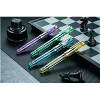 Nahvalur Original Plus Azureus Blue Fountain Pen - Stilografica