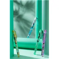 Nahvalur Original Plus Azureus Blue Fountain Pen - Stilografica