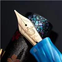 Nino Marino Signature - Parthenope Maki-e — Il canto di due mari Fountain Pen - Stilografica