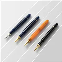 Omas Ogiva Blue GT 14k Gold nib Fountain Pen - Stilografica