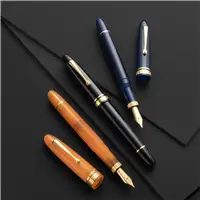 Omas Ogiva Blue GT 14k Gold nib Fountain Pen - Stilografica