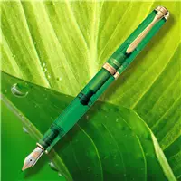 Pelikan 800 Green Demonstrator Fountain Pen - Stilografica
