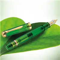 Pelikan 800 Green Demonstrator Fountain Pen - Stilografica
