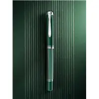 Pelikan 815 Metal Striped Green penna stilografica