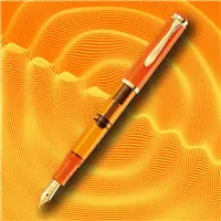 Pelikan M200 ORANGE DELIGHT Special Edition Fountain Pen - Stilografica