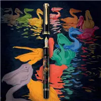 Pelikan M600 Art Collection Glauco Cambon Fountain Pen - Stilografica