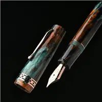 RADIUS 1934 Settimo Purple Swirl RGT Fountain Pen - Stilografica