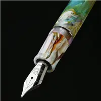 RADIUS 1934 Settimo Purple Swirl RGT Fountain Pen - Stilografica