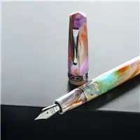 RADIUS 1934 Settimo Purple Swirl RGT Fountain Pen - Stilografica