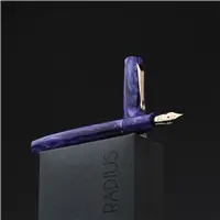 RADIUS 1934 Settimo Purple Swirl RGT Fountain Pen - Stilografica