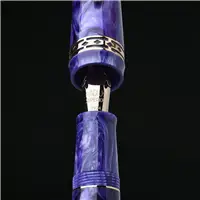 RADIUS 1934 Settimo Purple Swirl RGT Fountain Pen - Stilografica
