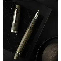 SCRIBO FLOW Dimensione Ebonite Fountain Pen - Stilografica