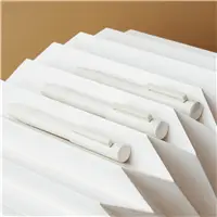 Tibaldi Perfecta Powder White Fountain Pen - Stilografica