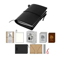TRAVELER’S notebook Card Size 20th Anniversary Set Brown