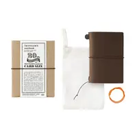 TRAVELER’S notebook Card Size 20th Anniversary Set Brown