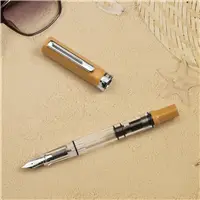 TWSBI ECO Bahama Yellow Fountain Pen - Stilografica