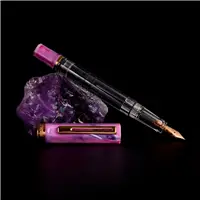 TWSBI ECO Fluorite Purple with Bronze Fountain Pen - Stilografica