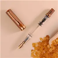 TWSBI ECO Rootbeer with Bronze Fountain Pen - Stilografica