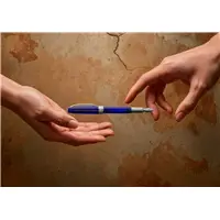 Visconti Michelangelo Translucent Red Roller