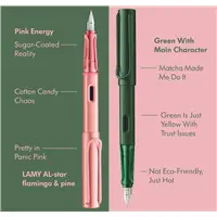 Lamy AL-star Flamingo Roller