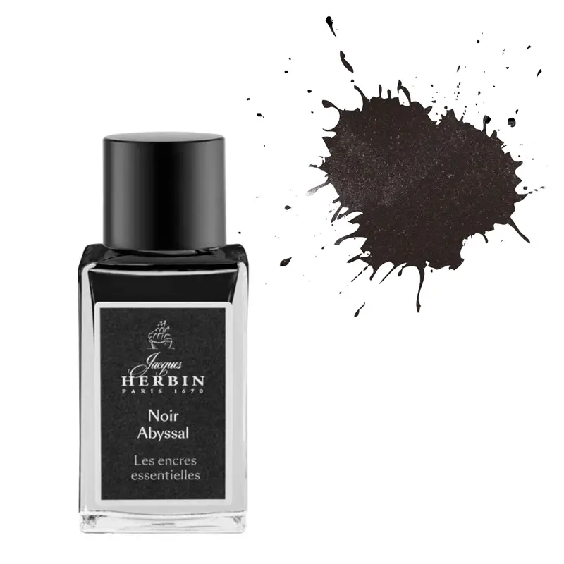 Jacques Herbin Noir Abyssal Ink 15ml