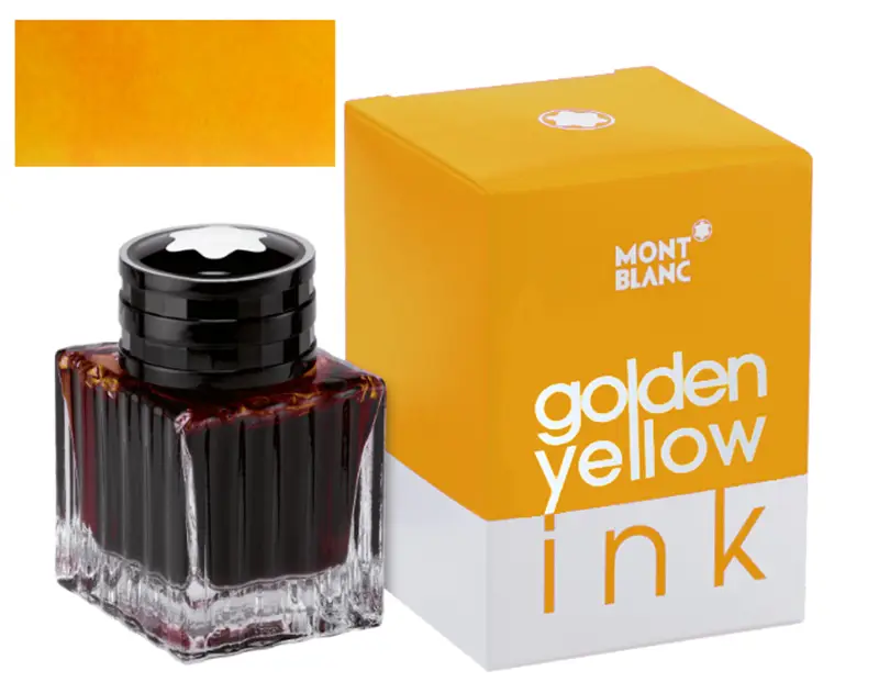 Montblanc Ink Bottle Golden Yellow 30 ml