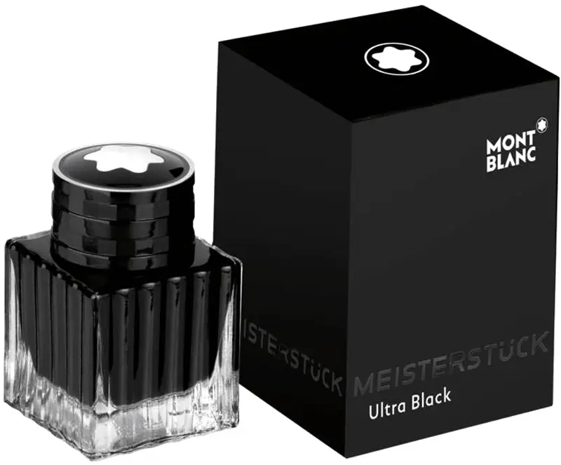 Montblanc Ultra Black ink