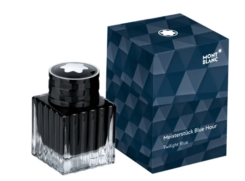 Montblanc inchiostro Blue Hour - Twilight Blue Ink bottle