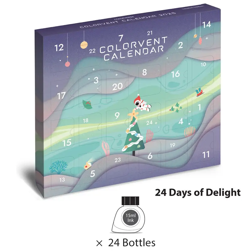 COLORVERSE COLORVENT CALENDAR 2026 Ink SET