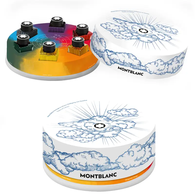 Montblanc Ink Set – Theory of Colours, Homage to Goethe 60 x 30ml Ink