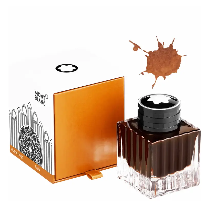 Montblanc Victor Hugo Sepia Brown Ink - 50 ml.