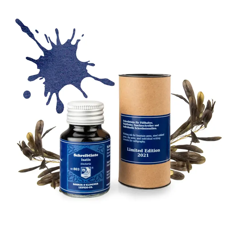 Rohrer & Klingner Isatis tinctoria ink - 50 ml Limited Edition 2021