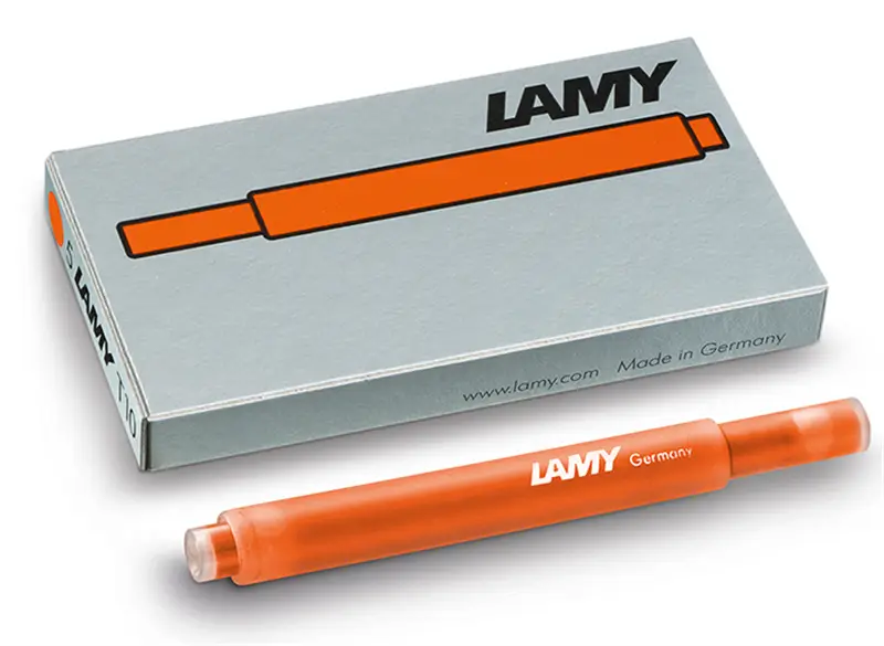 Lamy cartridges - cartucce Orange Copper 2015 - Limited Edition