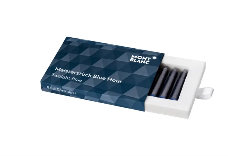 Montblanc cartucce Blue Hour - Twilight Blue cartridges
